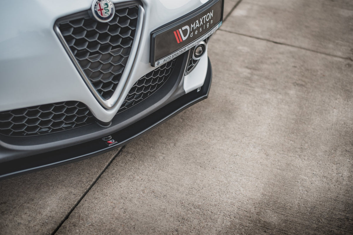 Street+ Spoilerlippe Front Ansatz V.2 passend für Alfa Romeo Giulietta  schwarz Hochglanz – Ansicht 5