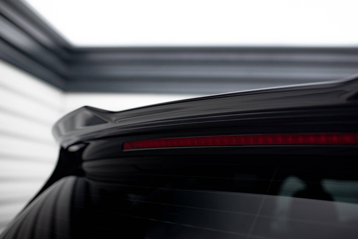 Heckspoiler Lippe 3D VW Golf R / R-Line / GTI / GTD Mk7 / Mk7 Facelift schwarz Hochglanz – Ansicht 6
