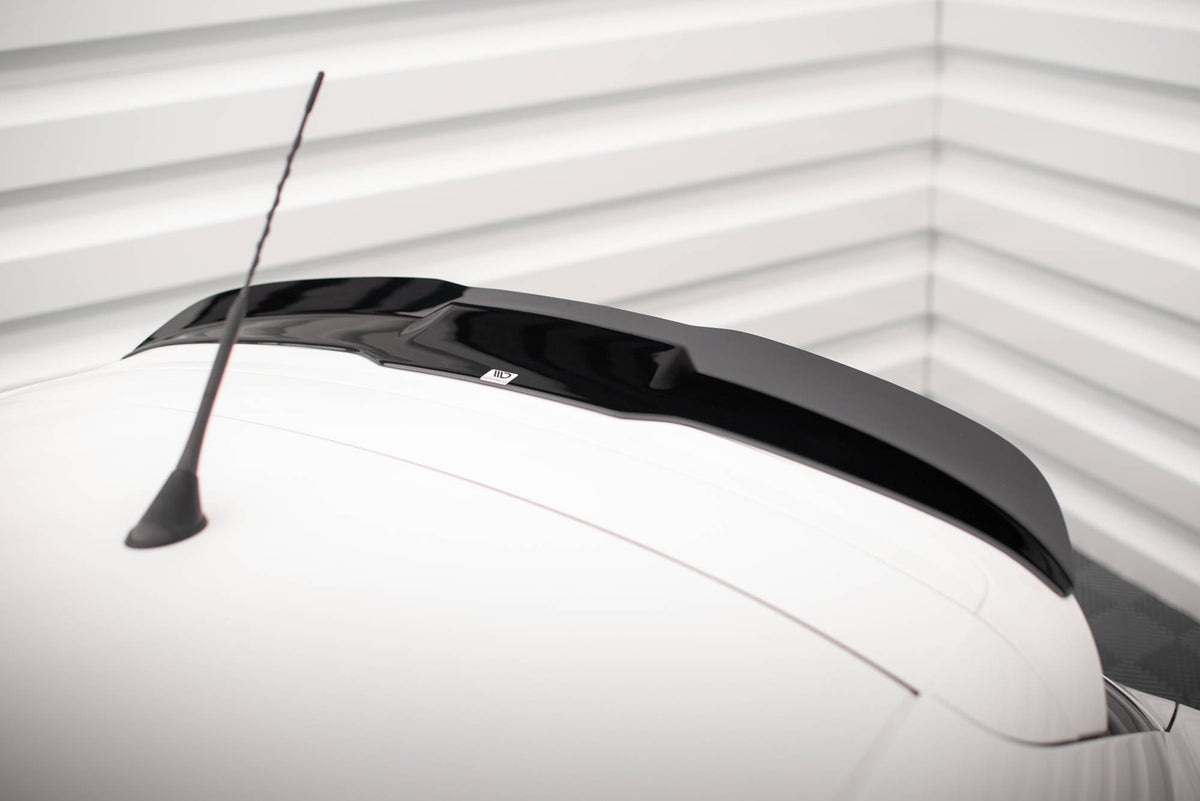 Heckspoiler Lippe SEAT IBIZA 4 SPORTCOUPE (vor Facelift) schwarz Hochglanz – Ansicht 4