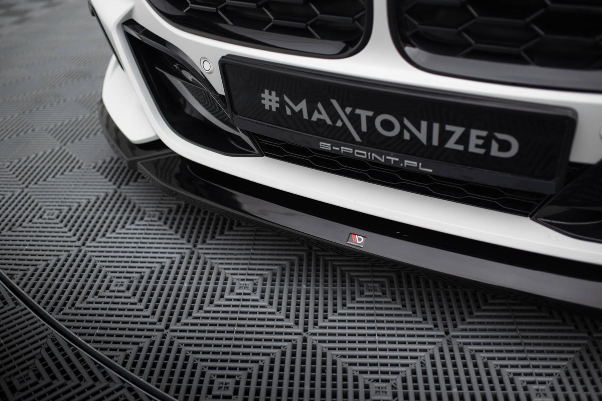 Street+ Spoilerlippe Front Ansatz V.3 passend für BMW Z4 M40i / M-Paket G29 Facelift schwarz Hochglanz – Ansicht 3