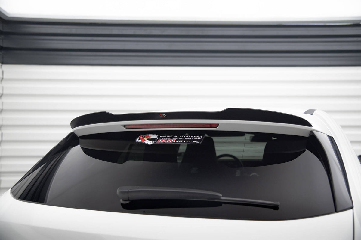 Heckspoiler Lippe Mercedes-Benz CLA Shooting Brake AMG-Line (X118) schwarz Hochglanz – Ansicht 3