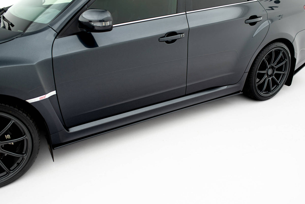 Street Pro Street+ Seitenschweller Leisten passend für Subaru Impreza WRX STI Mk3 Facelift – Ansicht 3