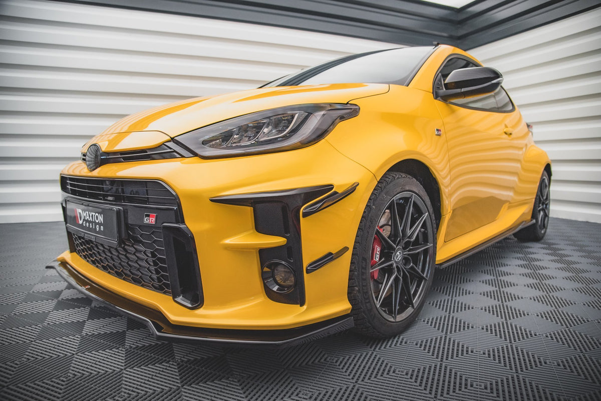 Stoßstangen Flaps Wings vorne Canards passend für Toyota GR Yaris Mk4 – Ansicht 6