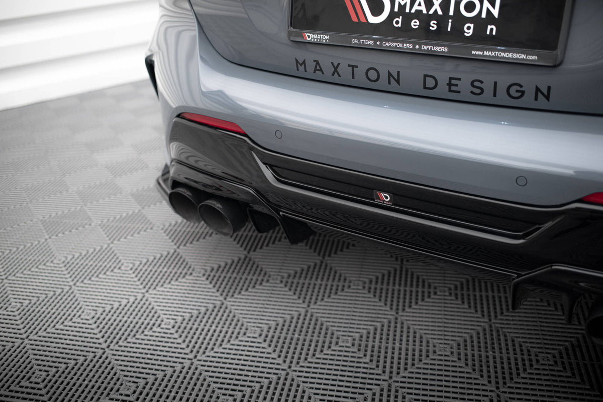 Diffusor Heck Ansatz V.2 passend für BMW 1er M-Paket/ M135i / 128ti F40 schwarz Hochglanz – Ansicht 5