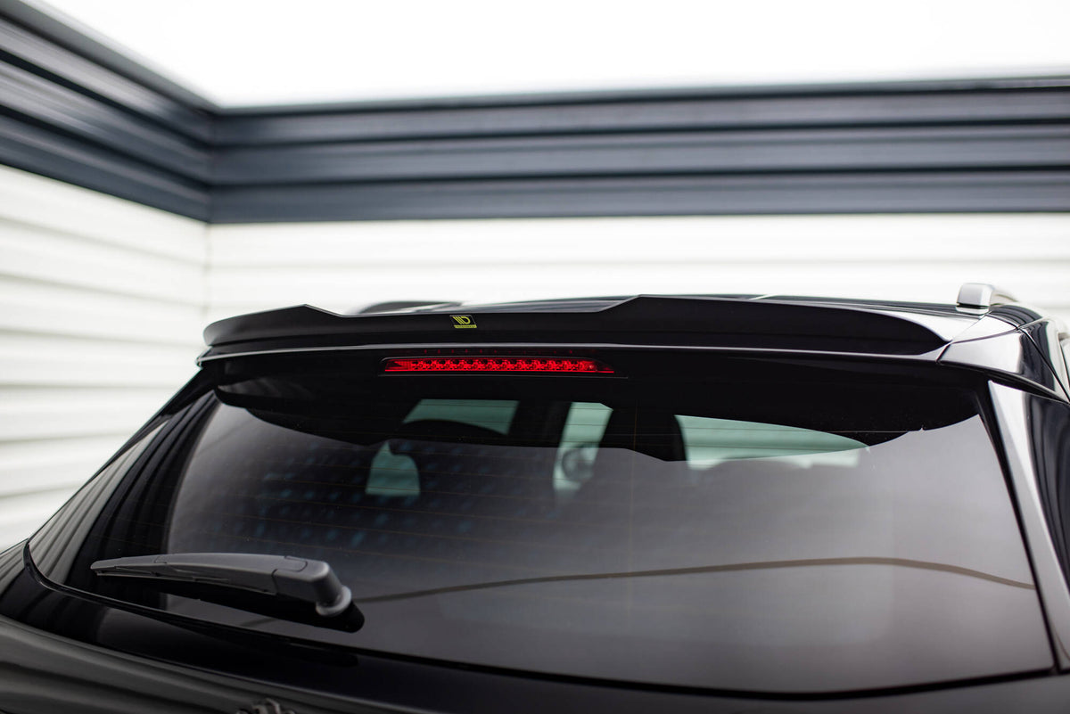 Heckspoiler Lippe Peugeot 3008 GT-Line Mk2 Facelift schwarz Hochglanz – Ansicht 1