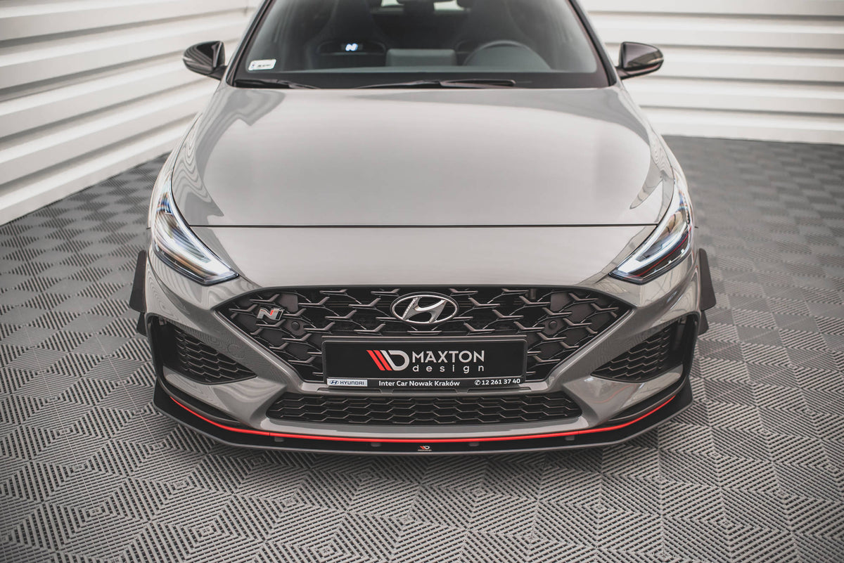 Street Pro Street+ Spoilerlippe Front Ansatz passend für Hyundai I30 N Hatchback/Fastback Mk3 Facelift – Ansicht 1