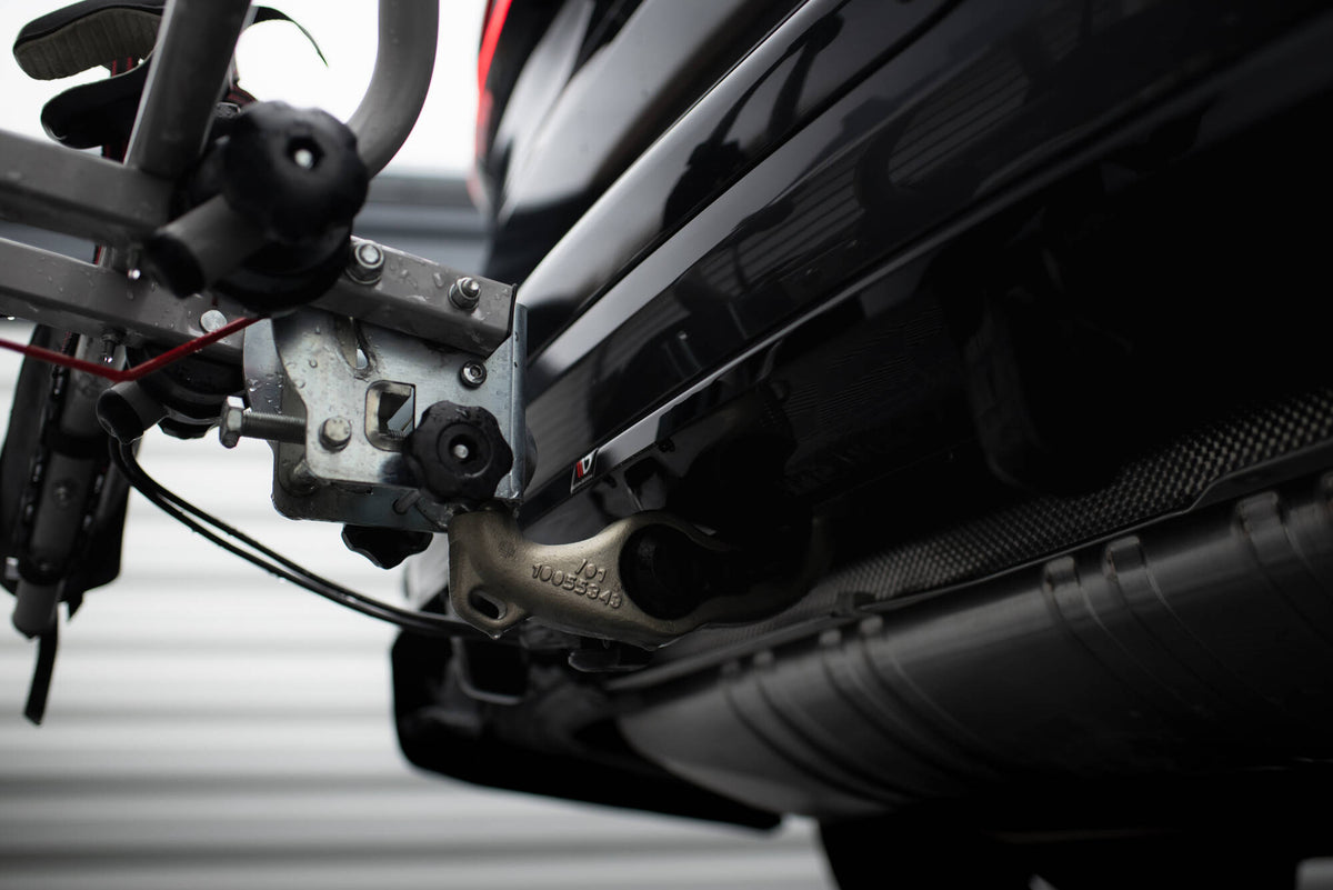 Street+ Mittlerer Diffusor RACE passend für BMW X7 M-Paket G07 Facelift schwarz Hochglanz – Ansicht 10