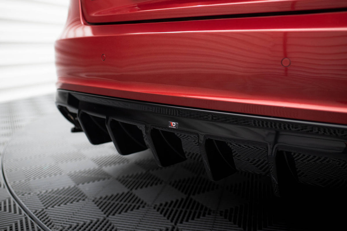 Diffusor Heck Ansatz passend für Audi S5 Sportback 8T – Ansicht 1