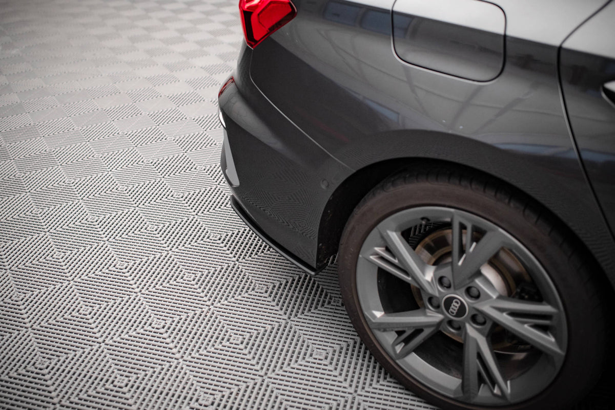 Street Pro Heck Ansatz Flaps Diffusor passend für Audi S3 Limousine 8Y – Ansicht 1