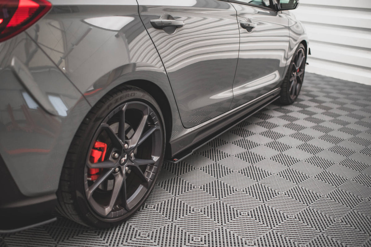 Street Pro Street+ Seitenschweller Leisten V.2 passend für Hyundai I30 N / N-Line Hatchback / Fastback Mk3 / Mk3 Facelift – Ansicht 9