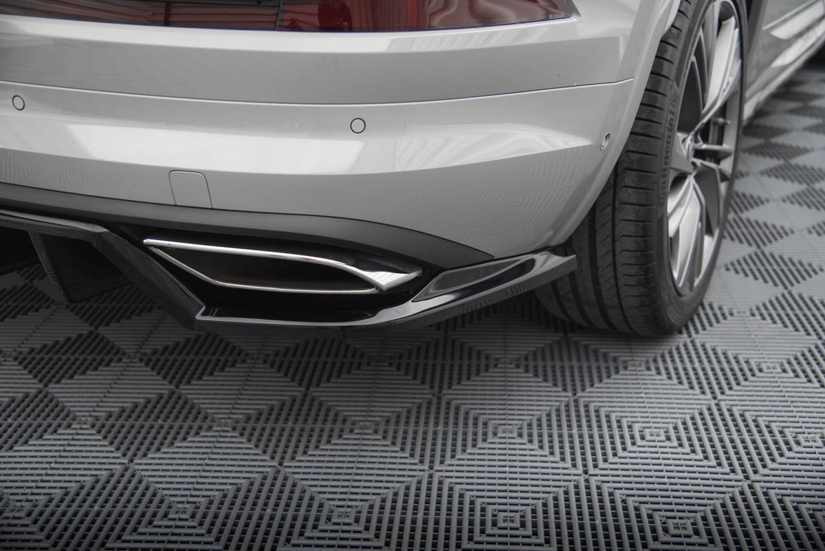 Street+ Mittlerer Diffusor RACE passend für Skoda Kodiaq RS Mk1 / Mk1 Facelift schwarz Hochglanz – Ansicht 6