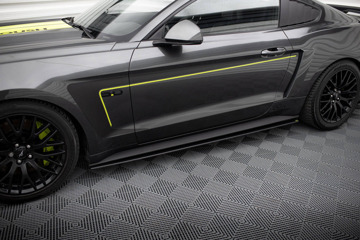 Street Pro Street+ Seitenschweller Leisten passend für Ford Mustang GT Mk6 – Ansicht 3