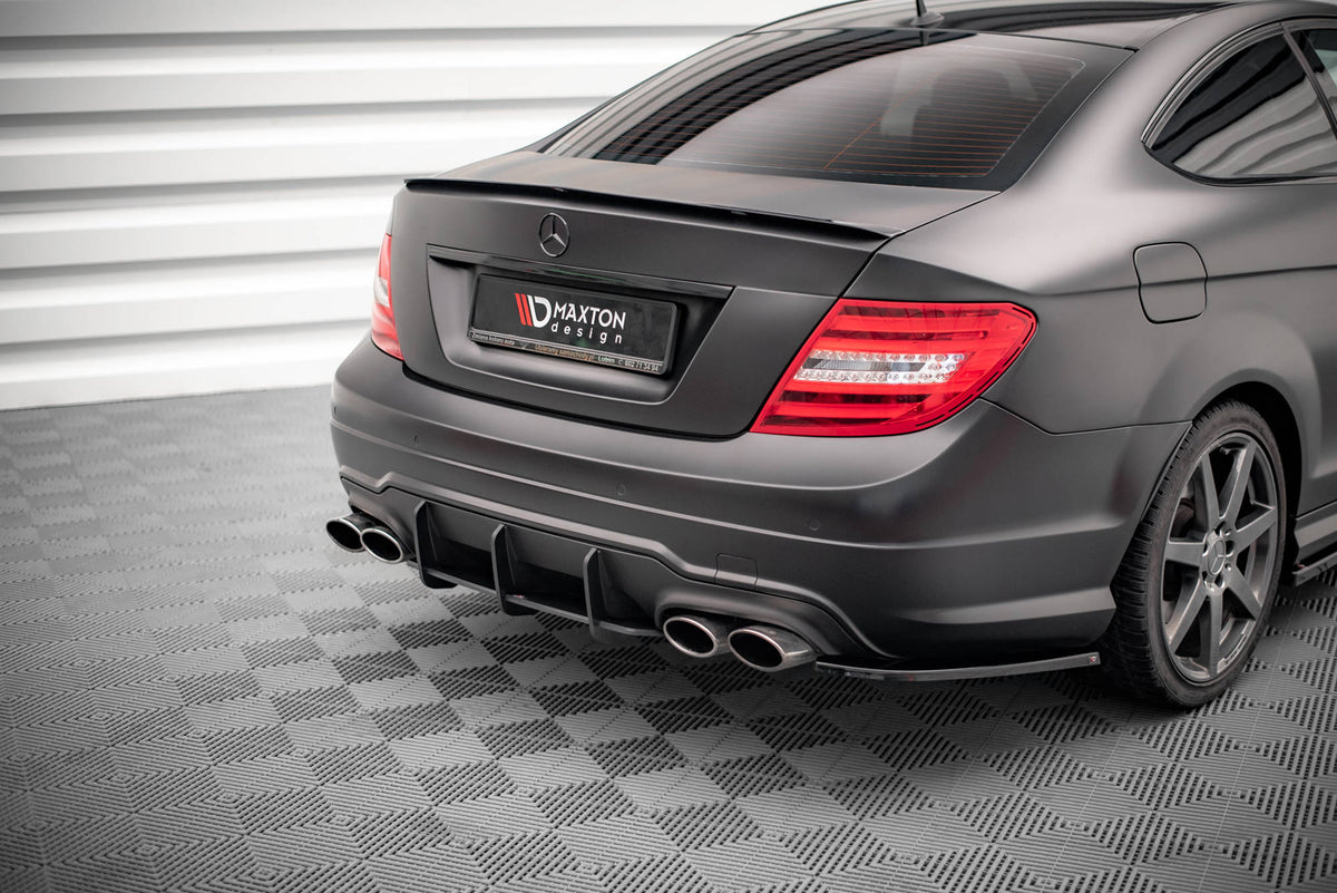 Street Pro Heckschürze passend für Mercedes-Benz C Coupe AMG-Line C204 – Ansicht 1