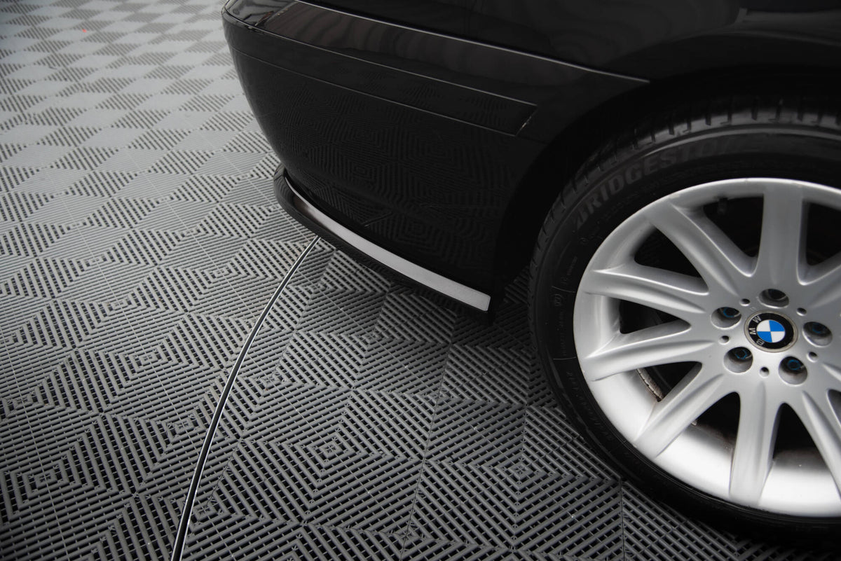 Heckansatz BMW 7 E65 schwarz Hochglanz – Ansicht 5