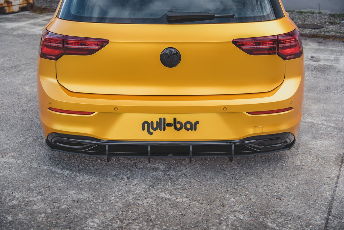 Robuste Racing Heckschürze V.1 passend für VW Golf Hatchback Mk8 / Mk8 Facelift – Ansicht 1