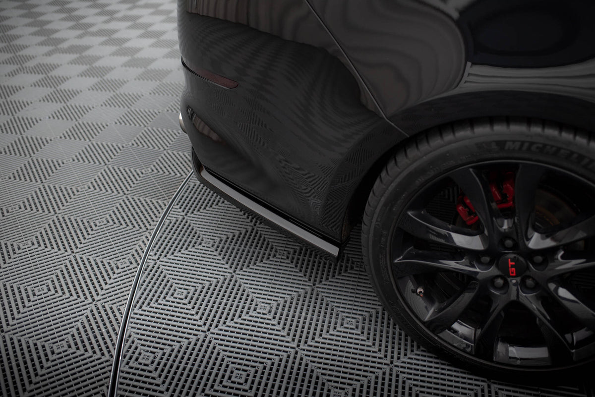 Street+ Mittlerer Diffusor RACE passend für Kia Optima Mk3 schwarz Hochglanz – Ansicht 5