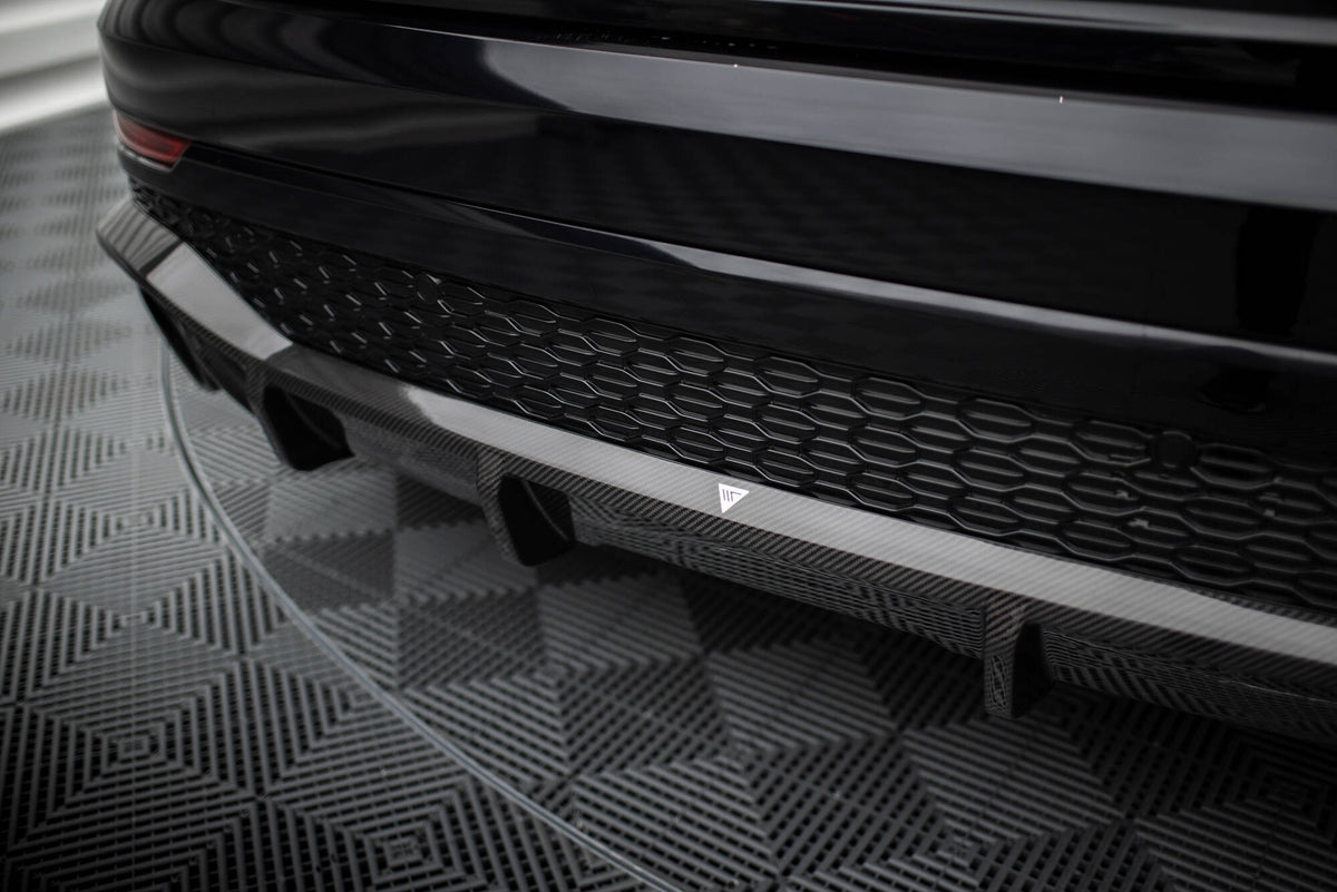 Prepreg Carbon Fiber Diffusor Heck Ansatz passend für Audi RSQ8 Mk1 – Ansicht 7