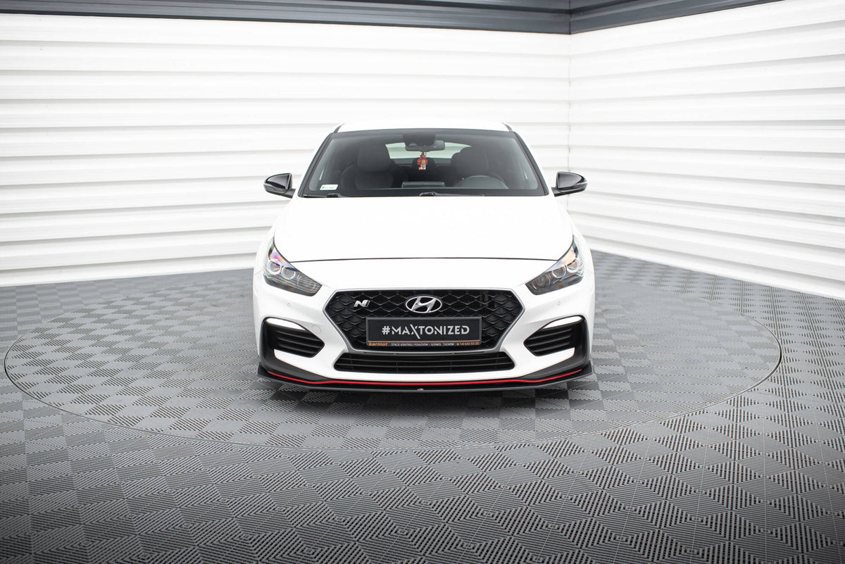 Street Pro Street+ Spoilerlippe Front Ansatz passend für Hyundai I30 N Mk3 Hatchback / Fastback – Ansicht 1