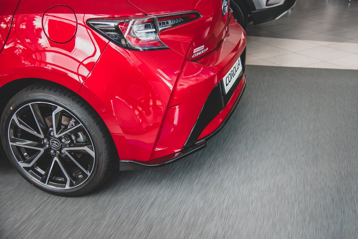 Heckansatz Toyota Corolla XII Hatchback schwarz Hochglanz – Ansicht 4
