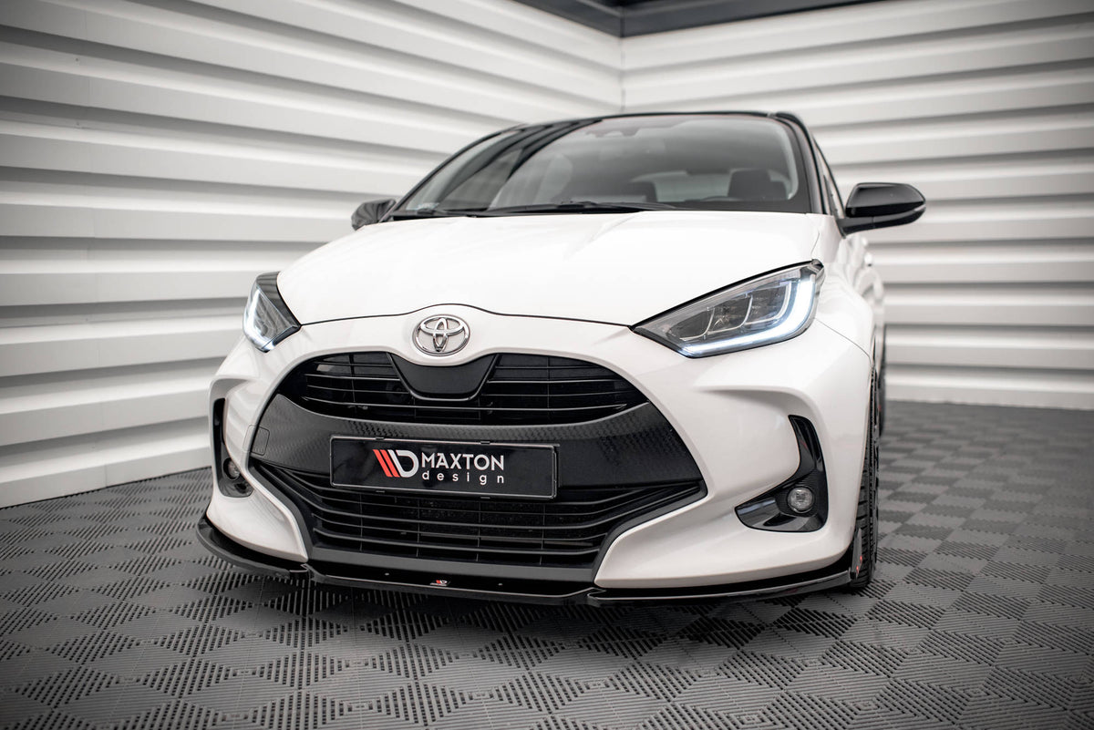 Street+ Spoilerlippe Front Ansatz V.1 + Flaps passend für Toyota Yaris Mk4 – Ansicht 4