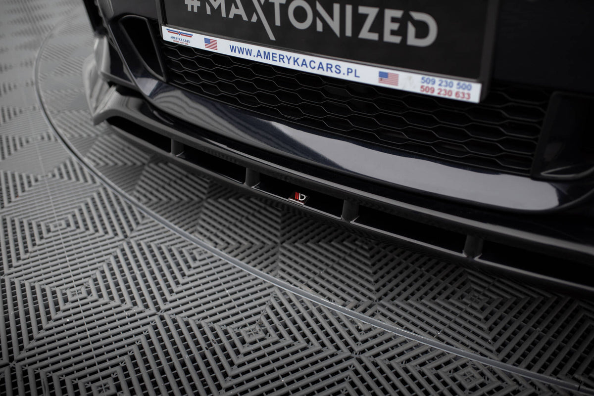 Street+ Spoilerlippe Front Ansatz passend für BMW 6er GT M-Paket G32 schwarz Hochglanz – Ansicht 4