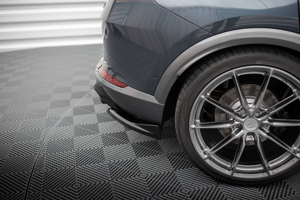 Heck Ansatz Flaps Diffusor V.3 passend für Cupra Formentor VZ Mk1 / Mk1 Facelift schwarz Hochglanz – Ansicht 4