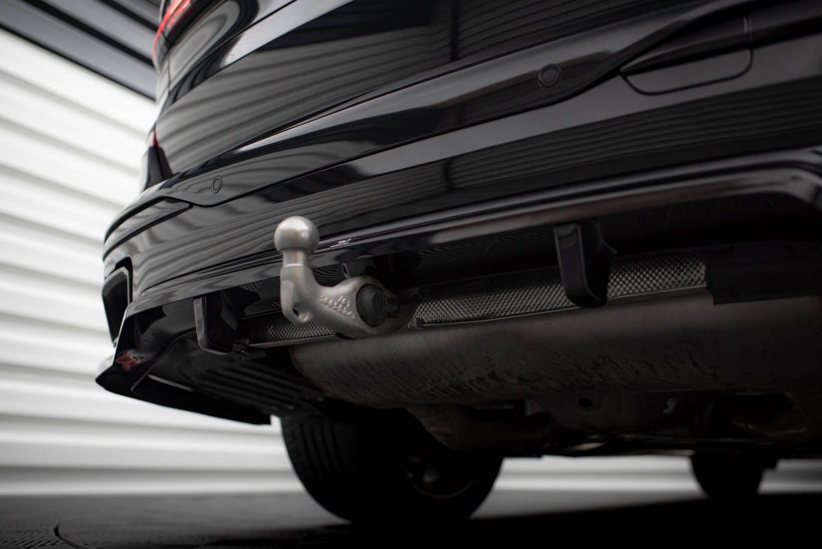 Street+ Mittlerer Diffusor RACE passend für BMW X7 M-Paket G07 Facelift schwarz Hochglanz – Ansicht 5