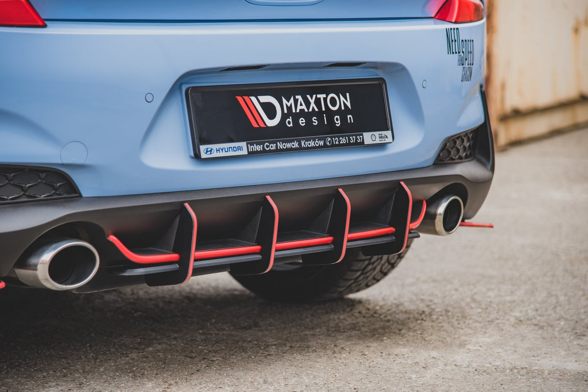 Robuste Racing Heckschürze V.1 passend für Hyundai I30 N Mk3 Hatchback – Ansicht 11