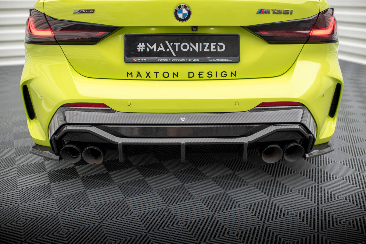 Prepreg Carbon Fiber Diffusor Heck Ansatz V.1 passend für BMW 1er F40 M-Paket/ M135i – Ansicht 8
