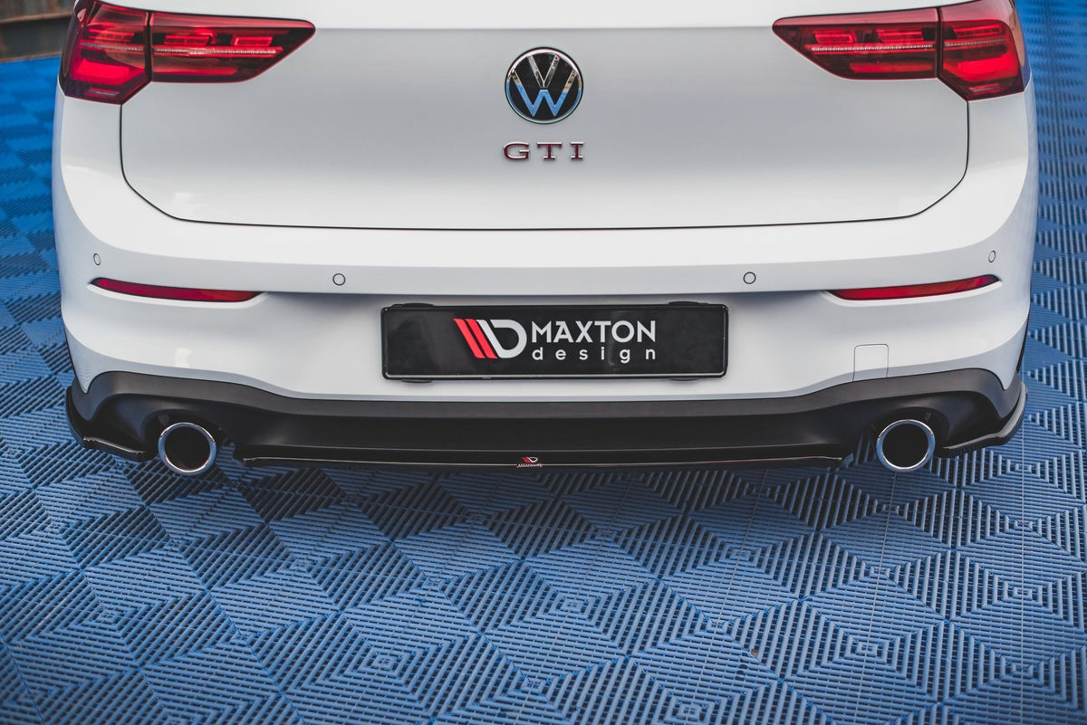 Heckansatz VW Golf GTI Mk8 schwarz Hochglanz – Ansicht 8