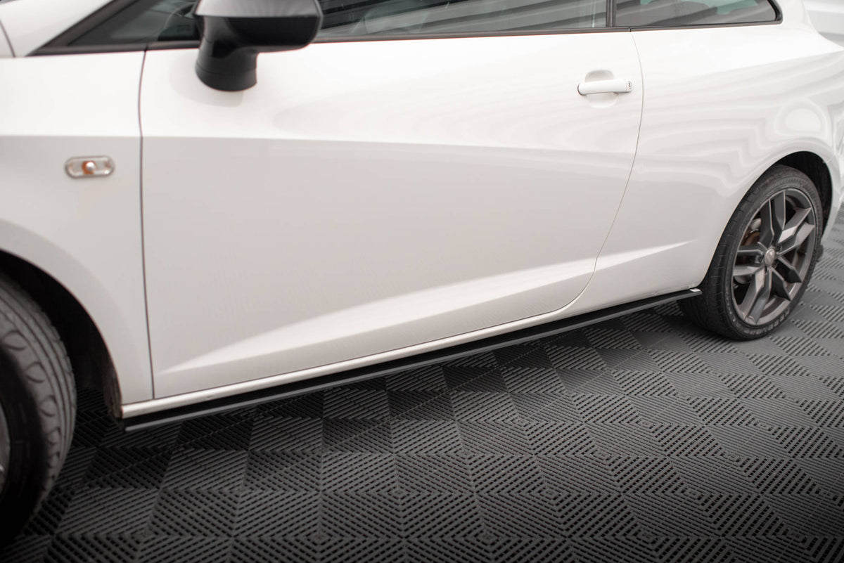 Street Pro Street+ Seitenschweller Leisten passend für Seat Ibiza Cupra Sport Coupe Mk4 – Ansicht 4