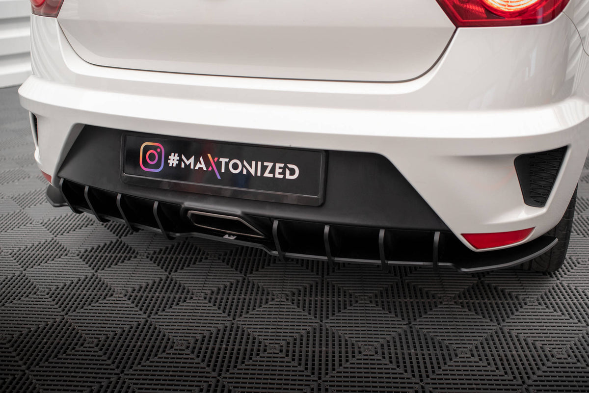 Street Pro Heckschürze passend für Seat Ibiza Cupra Sport Coupe Mk4 – Ansicht 3