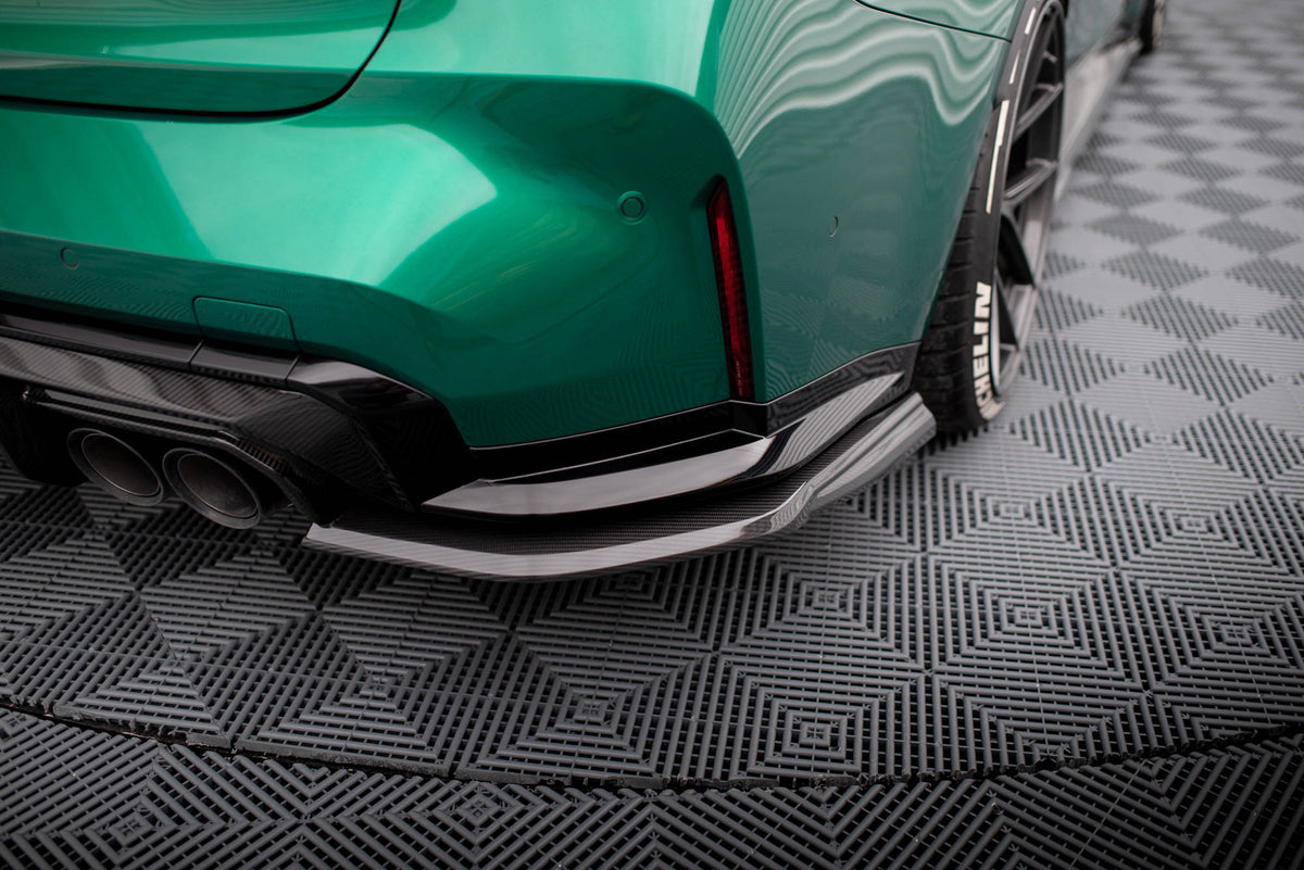 Prepreg Carbon Fiber Heck Ansatz Flaps Diffusor passend für BMW M3 Limousine / Touring G80 / G81 – Ansicht 3