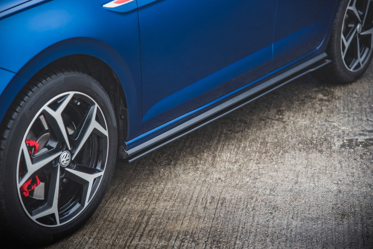 Street Pro Street+ Seitenschweller Leisten passend für VW Polo GTI Mk6 – Ansicht 1