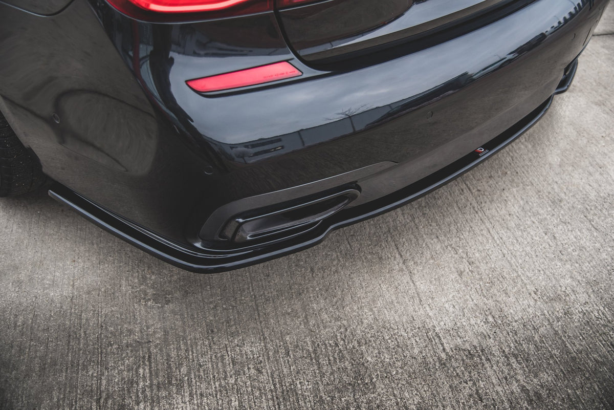 Heckansatz BMW 7 M-Paket G11 /G12 schwarz Hochglanz – Ansicht 4