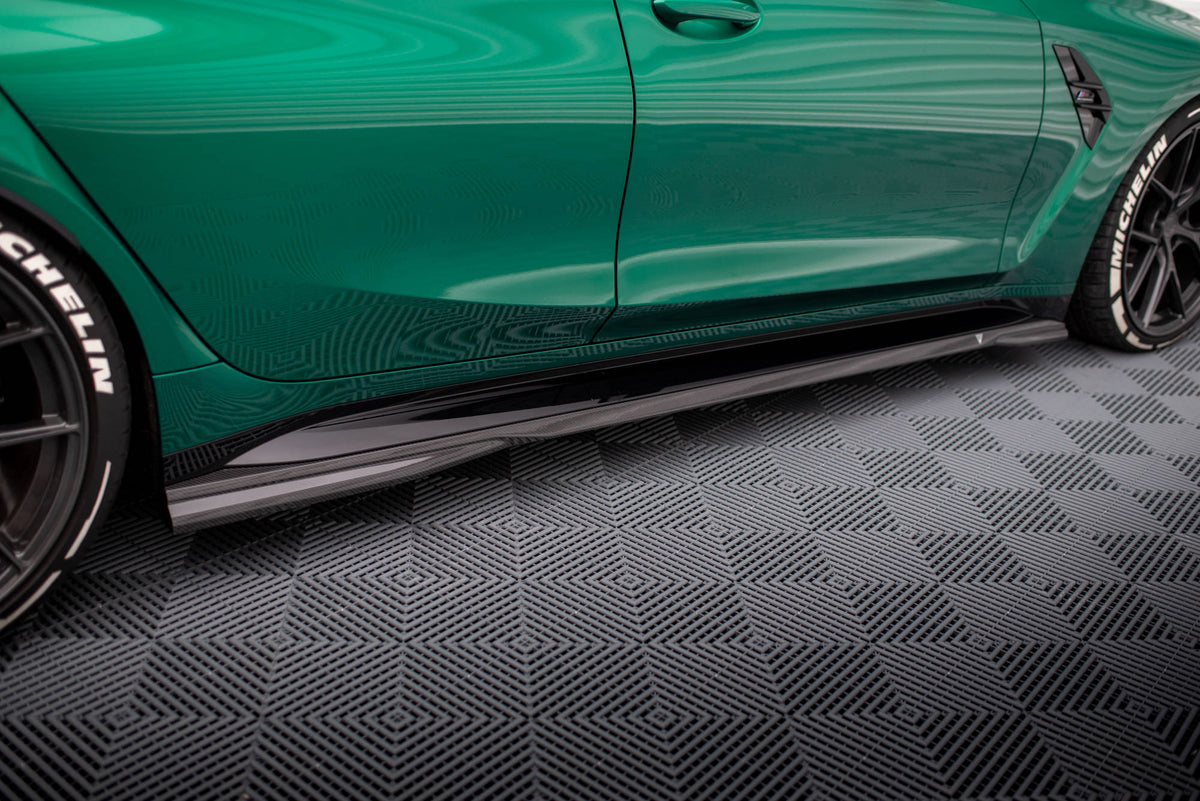 Prepreg Carbon Fiber Seitenschweller BMW M3 Limousine / Touring G80 / G81 – Ansicht 1
