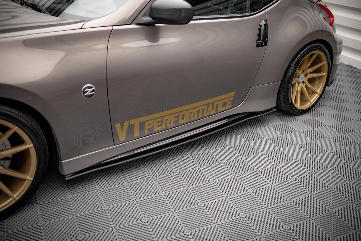 Street Pro Street+ Seitenschweller Leisten passend für Nissan 370Z Nismo Facelift – Ansicht 3
