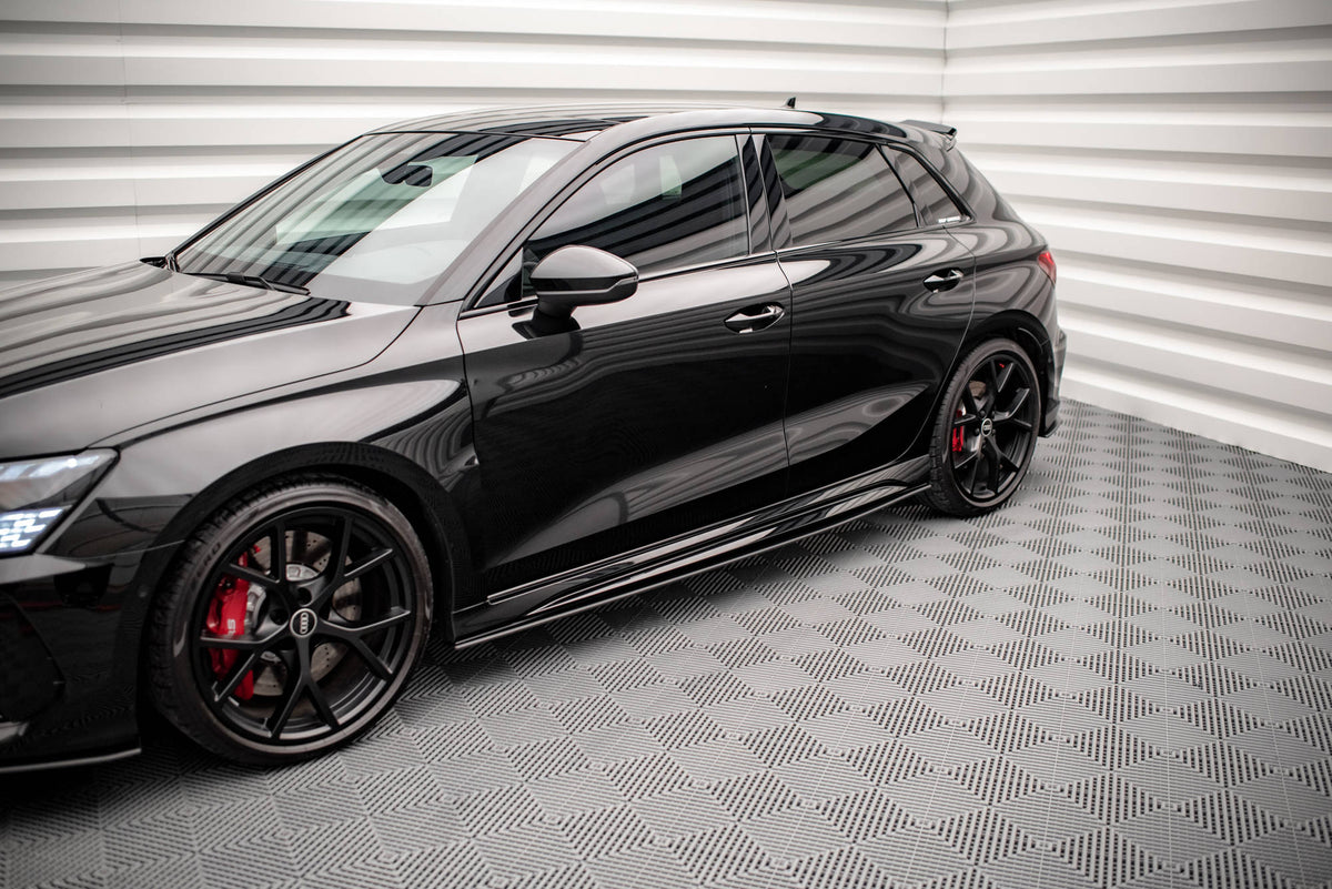 Street Pro Street+ Seitenschweller Leisten passend für Audi RS3 Sportback 8Y – Ansicht 3