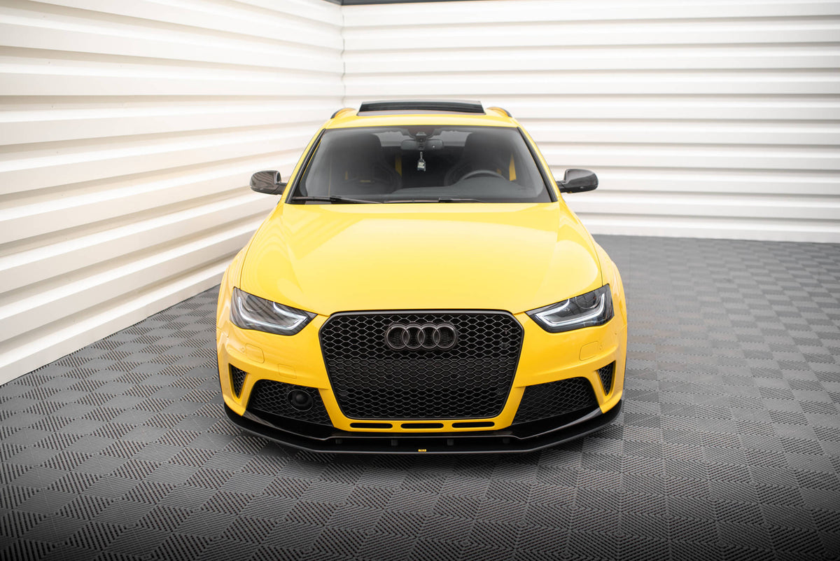 Street Pro Street+ Spoilerlippe Front Ansatz passend für Audi RS4 B8 – Ansicht 1