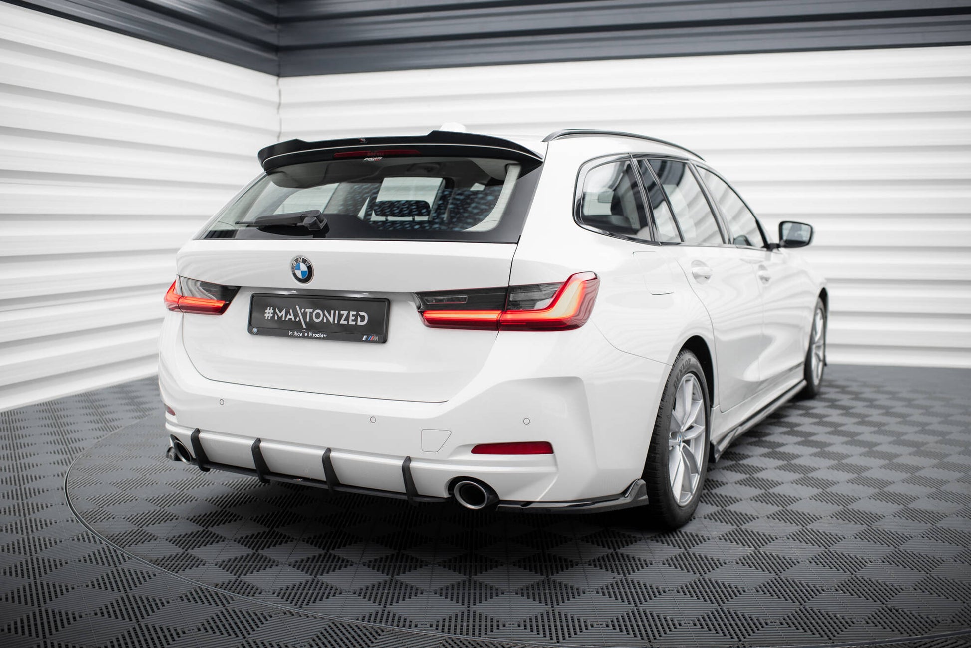 Street Pro Heckschürze passend für BMW 3er Limousine / Touring G20 / G21 Facelift – Ansicht 1