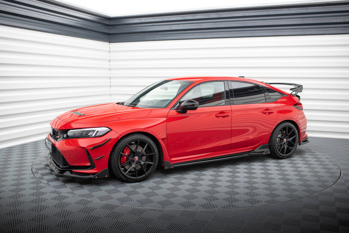 Street+ Seitenschweller Leisten passend für V.1 + Flaps passend für Honda Civic Type-R Mk 11 – Ansicht 4