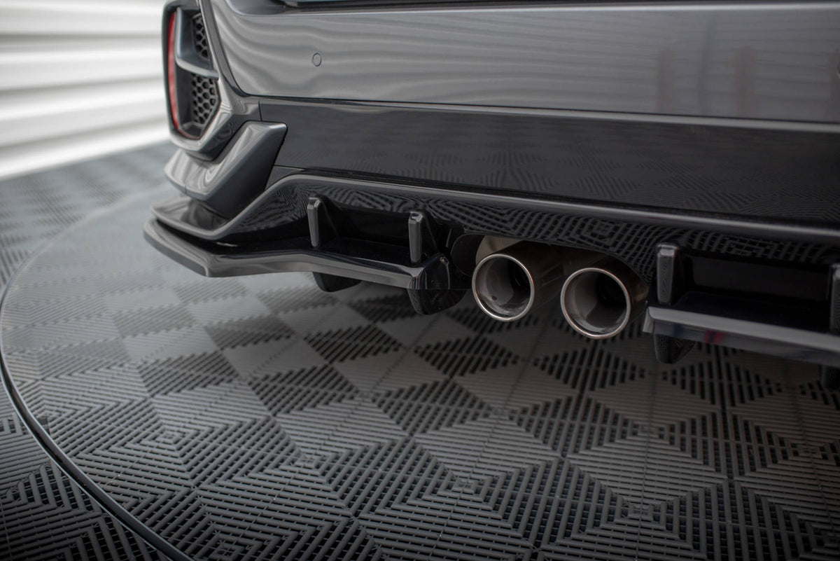 Heckansatz V.1 (mit einem vertikalem balken) + Flaps Honda Civic Sport Mk 10 Facelift – Ansicht 5
