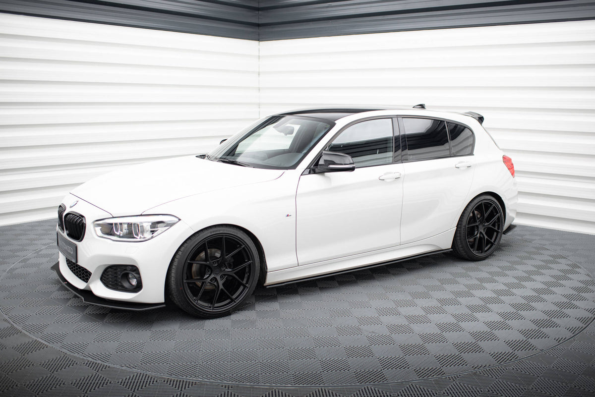 Street Pro Street+ Seitenschweller Leisten V.2 passend für BMW 1er F20 M135i / M140i / M-Paket – Ansicht 1