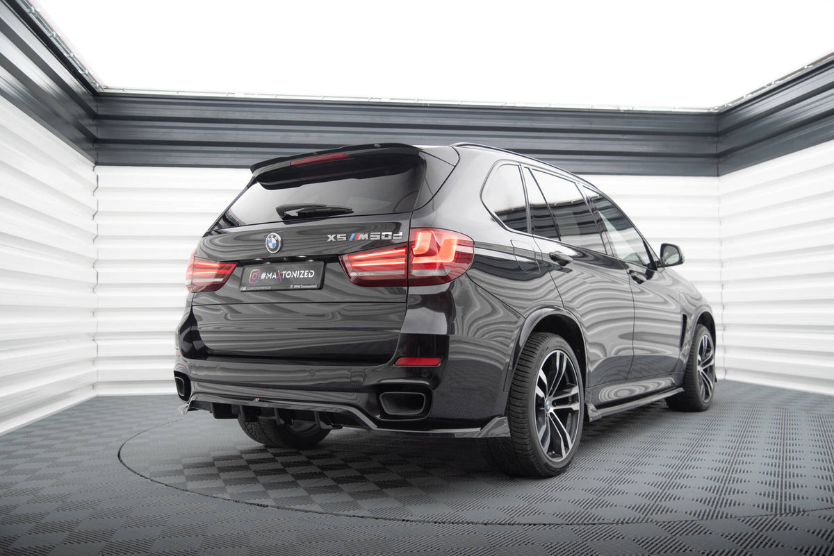 Street+ Mittlerer Diffusor RACE passend für BMW X5 M-Paket F15 schwarz Hochglanz – Ansicht 1