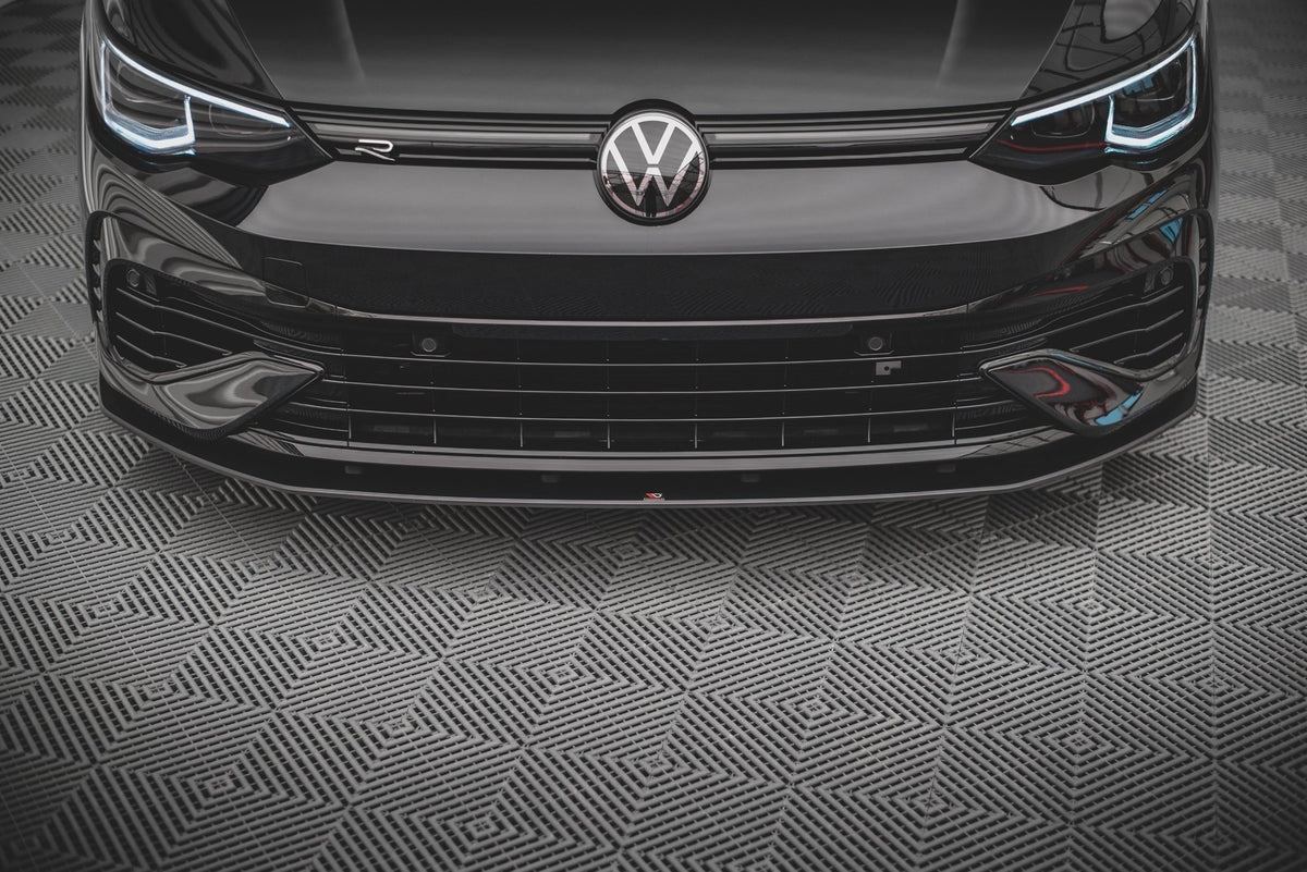 Street Pro Street+ Spoilerlippe Front Ansatz passend für VW Golf R Mk8 – Ansicht 1