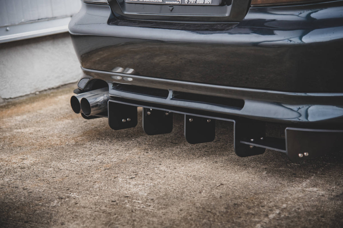 Heckschürze passend für Racing Mitsubishi Galant Avance Mk8 – Ansicht 1