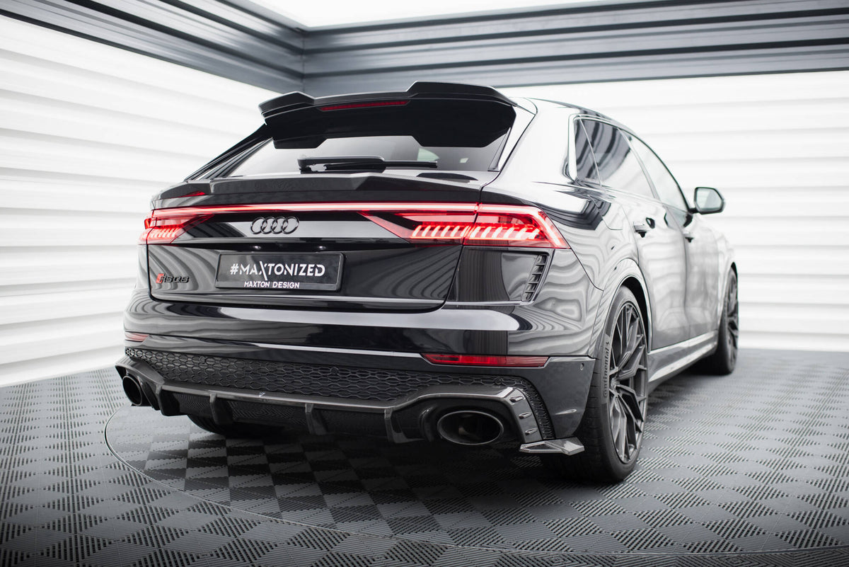 Prepreg Carbon Fiber Diffusor Heck Ansatz passend für Audi RSQ8 Mk1 – Ansicht 4
