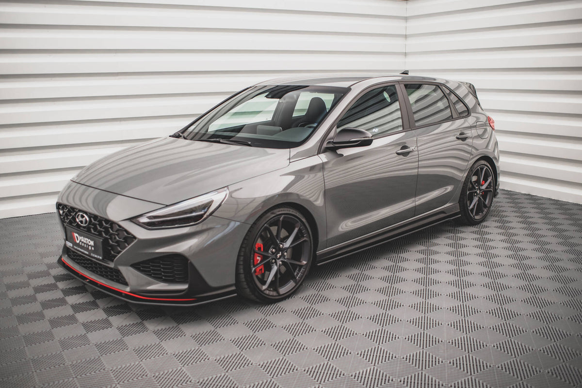 Street Pro Street+ Seitenschweller Leisten V.2 passend für Hyundai I30 N / N-Line Hatchback / Fastback Mk3 / Mk3 Facelift – Ansicht 4