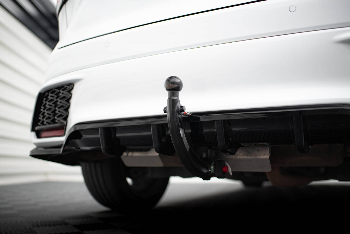 Street+ Mittlerer Diffusor RACE passend für Lexus RX F-Sport Mk5 schwarz Hochglanz – Ansicht 8