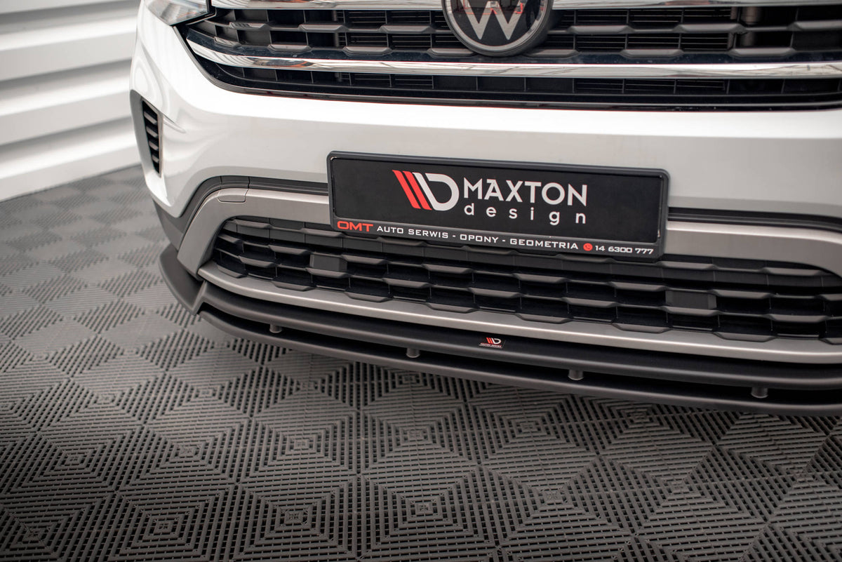 Street+ Spoilerlippe Front Ansatz V.2 passend für VW Atlas Cross Sport schwarz Hochglanz – Ansicht 3